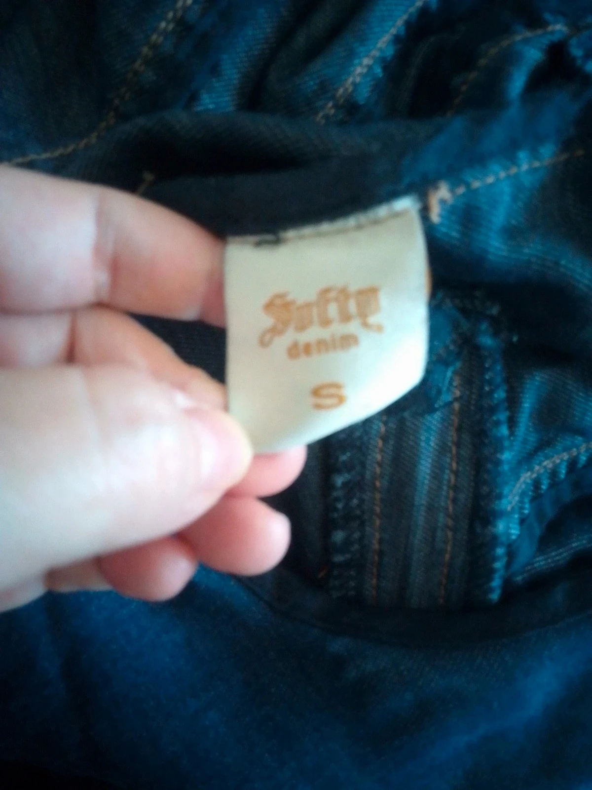 Veste en jean taille S – photo 7